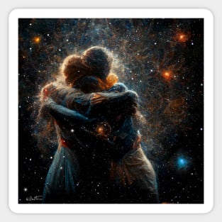 The Two of Us in the Universe Sticker